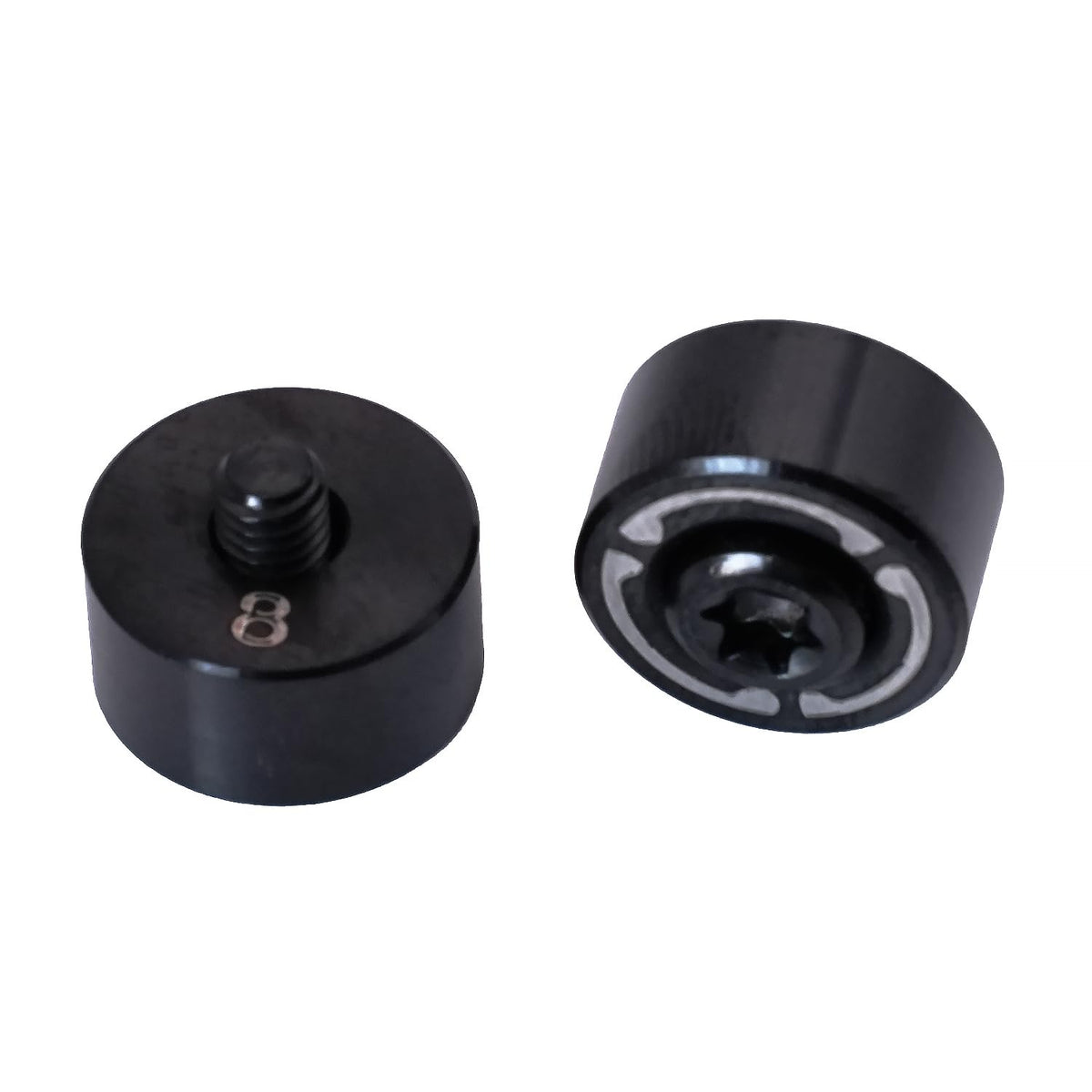 Taylormade Spider Tour weight components; two-part design for easy installation.