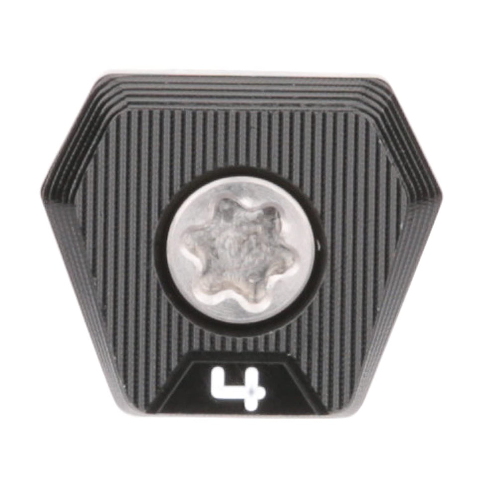 TaylorMade Stealth Plus 4g weight, front view, for precise weight tuning.