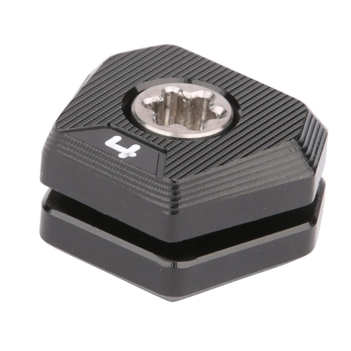 TaylorMade Stealth Plus 6g weight, side view, adds balance and control.