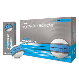 TaylorMade Tour Response ClearPath marks wrap ball for better setup and feedback.