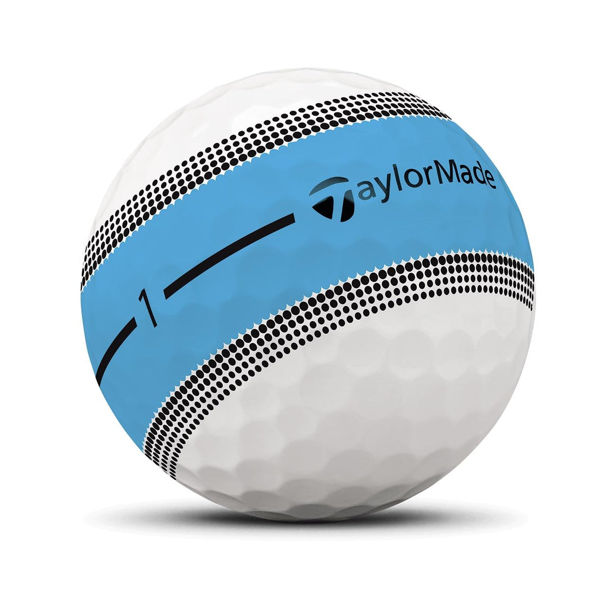 TaylorMade Tour Response 100% cast urethane cover delivers soft feel and durability.