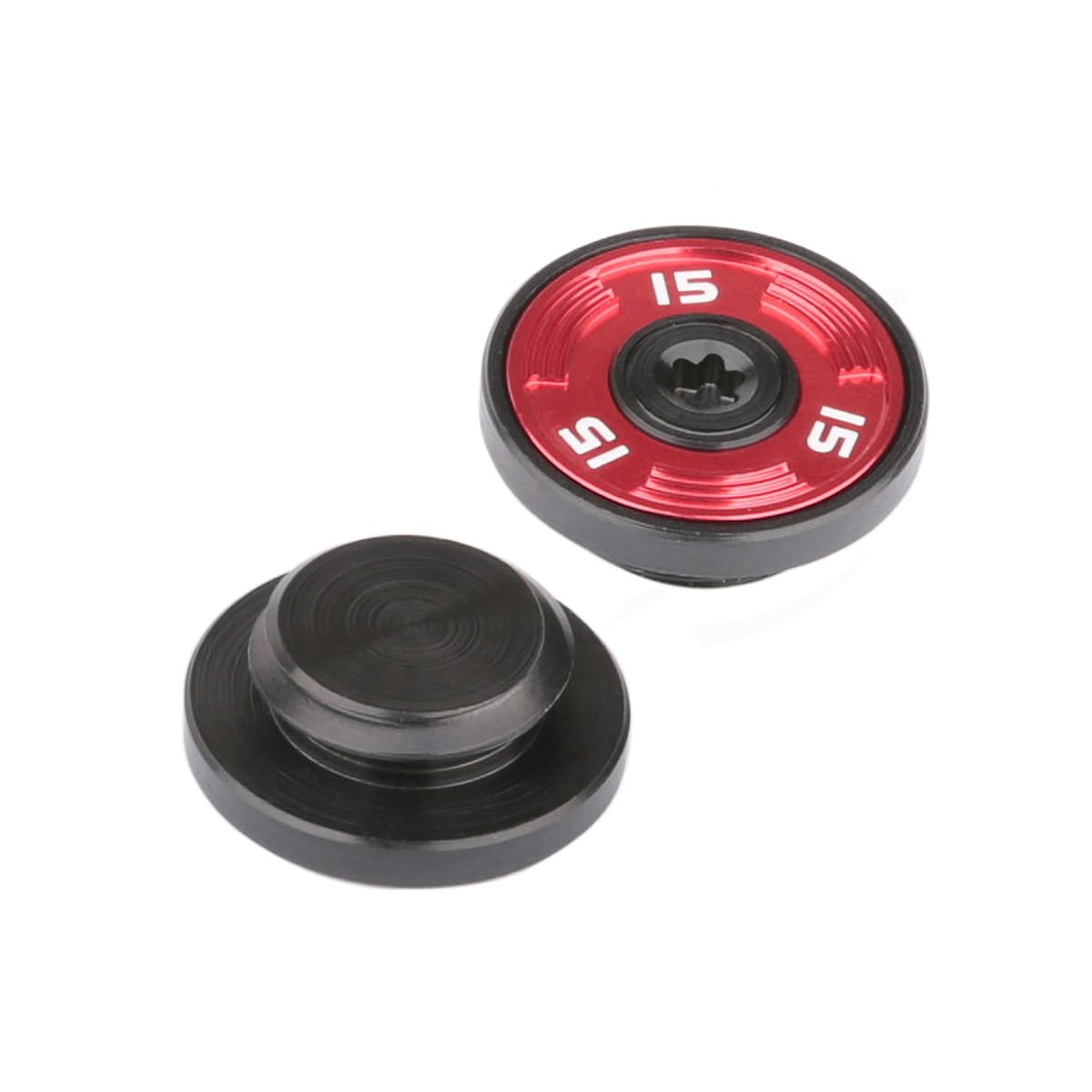 Taylormade TP Reserve compatible red weights, 15g, to tune weight and feel.