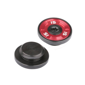 Taylormade TP Reserve compatible red weights, 15g, to tune weight and feel.
