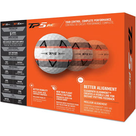 TaylorMade TP5 Pix 2.0 higher launch and ball speed potential