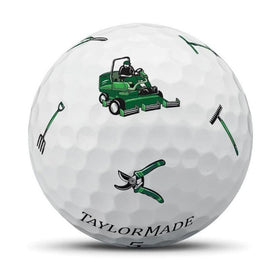 TaylorMade TP5 Pix Season Opener on-green setup highlighting control and predictable flight