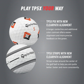 TaylorMade TP5x recreation ball box for easy single pack purchases