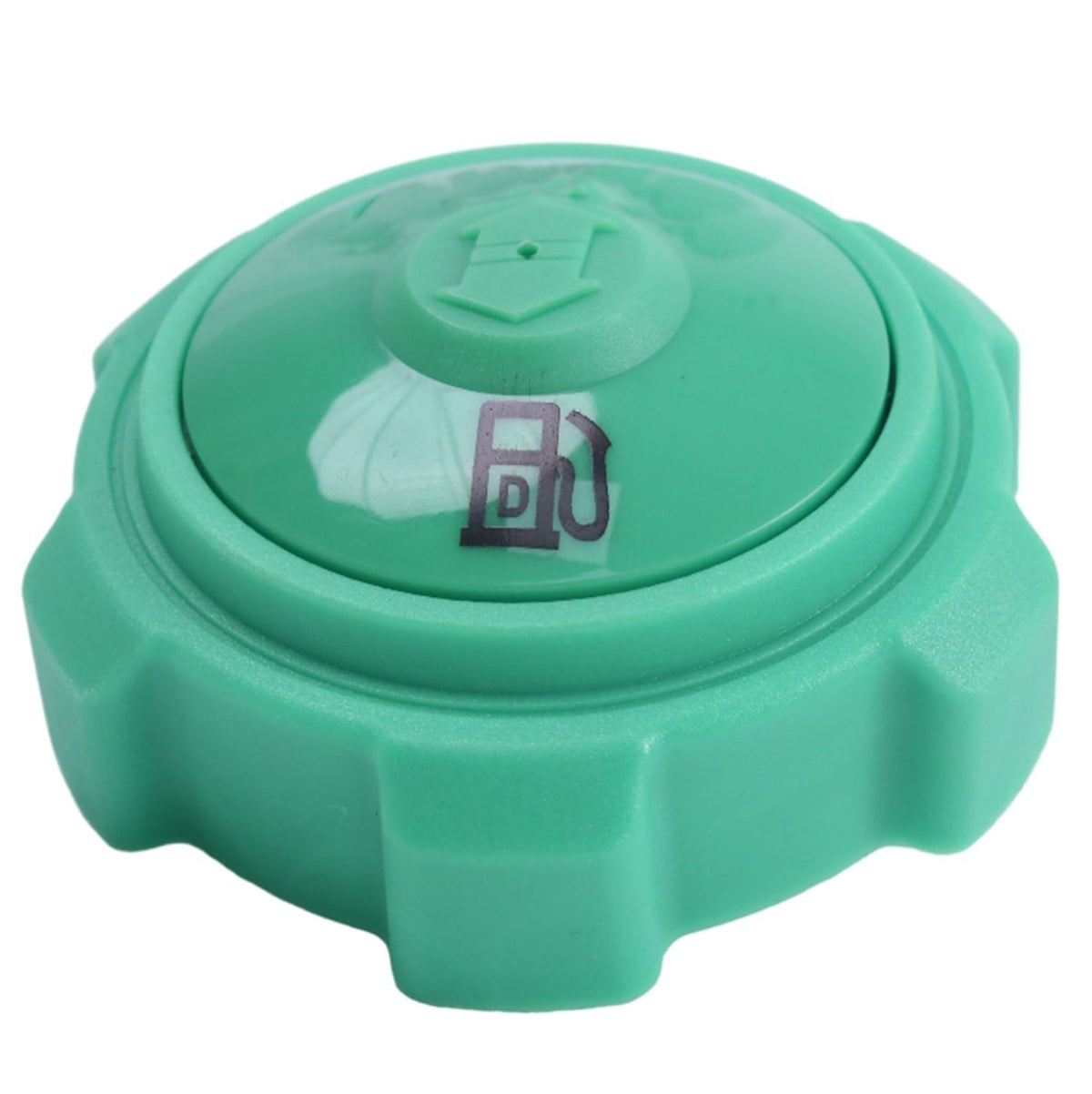 TCINDRR fuel cap no gauge vented for EZGO 1972+, seals to prevent spills.