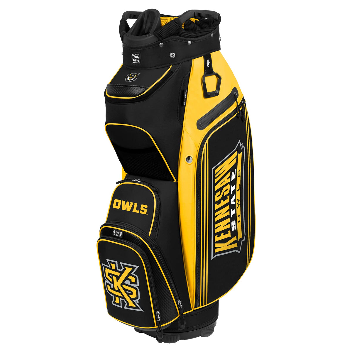 Team Effort Kennesaw State Bucket III: 14-way top for organized club storage.