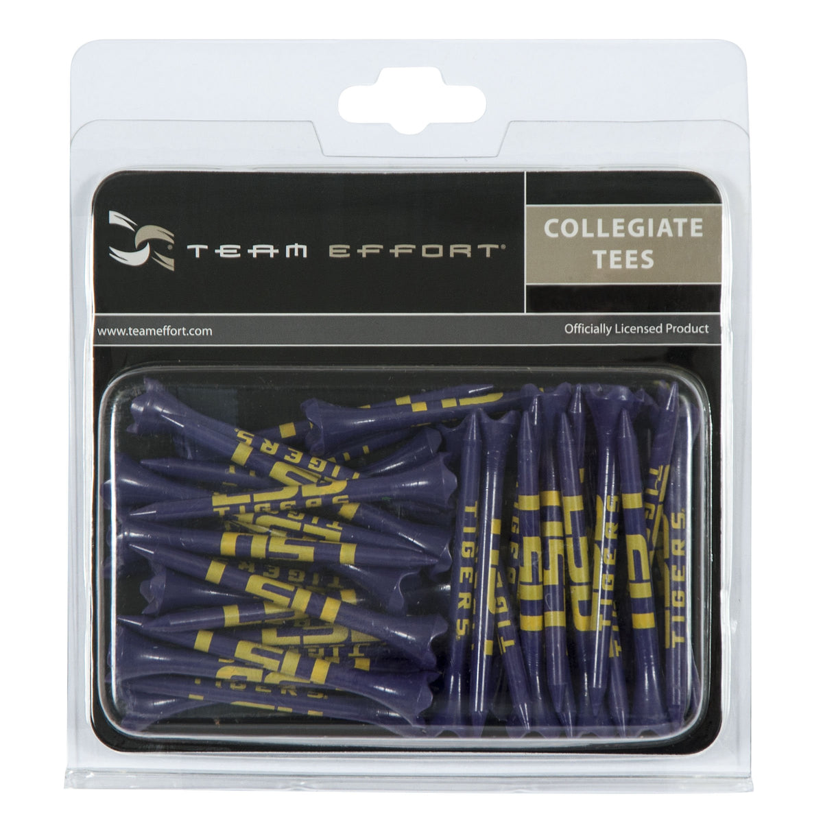Team Effort LSU Tigers Forty Tee Pack offers bright colors for game-day drills and fan excitement.