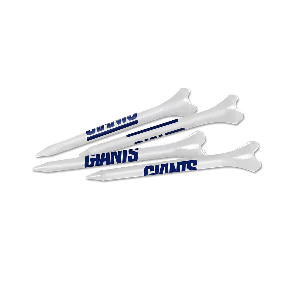 Team Effort New York Giants tee pack with 40 white tees for practice and play.