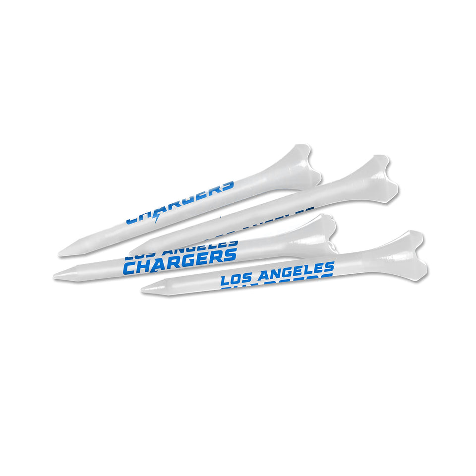 Team Effort NFL golf tees pack of 40, white tees for on-course practice and play