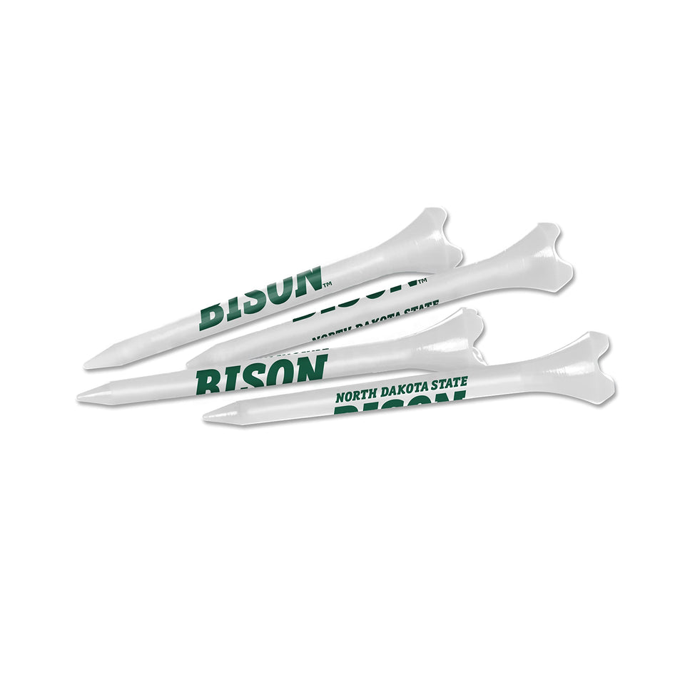 Team Effort North Dakota State Bison Tee Pack—40 white tees for on-course play and team pride.