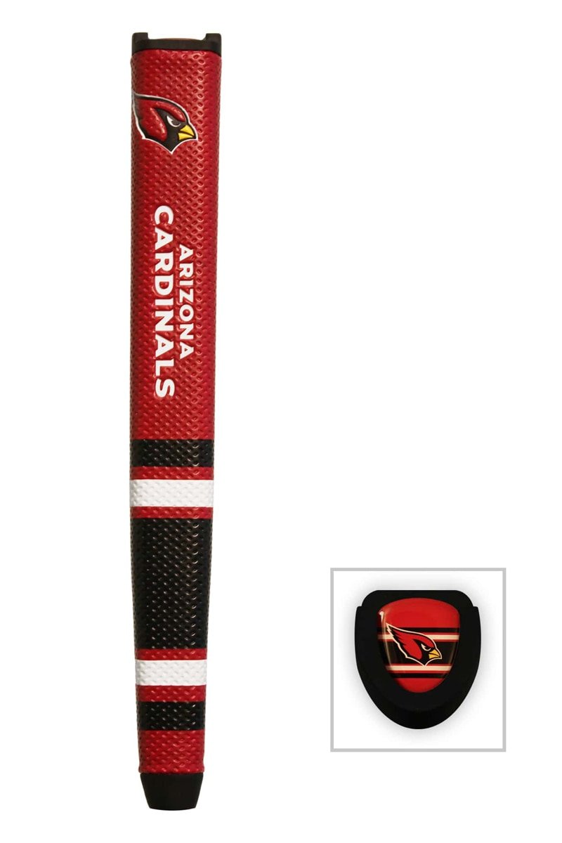 Team Golf Arizona Cardinals gel top marker with magnet for secure, on-grip ball marking.