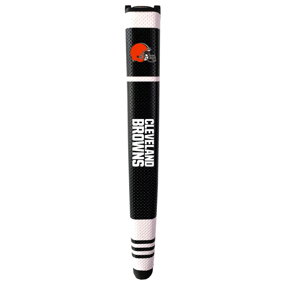 Team Golf Cleveland Browns putter grip with logo for improved grip and team spirit on the green.