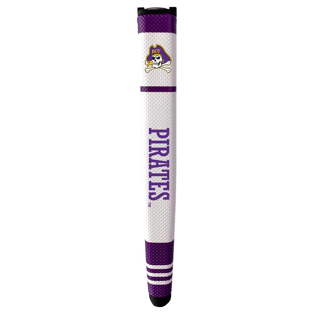 Team Golf East Carolina putter grip multicolor for smooth, controlled putting.