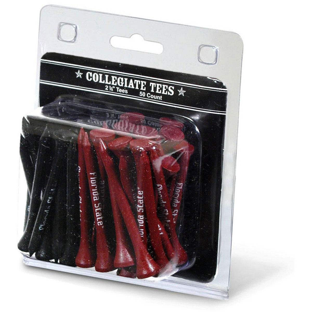 Team Golf NCAA Florida State Seminoles tees 50-pack, 2-3/4 inches, for your next round