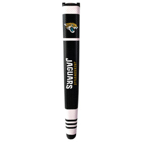 Team Golf Jaguars putter grip with soft polyurethane surface for comfortable control