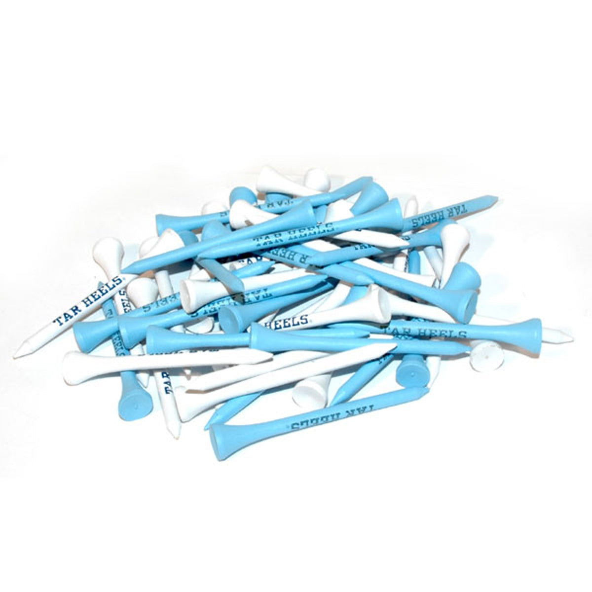 Team Golf NCAA tees 50-pack in multi colors for game-day visibility and practice