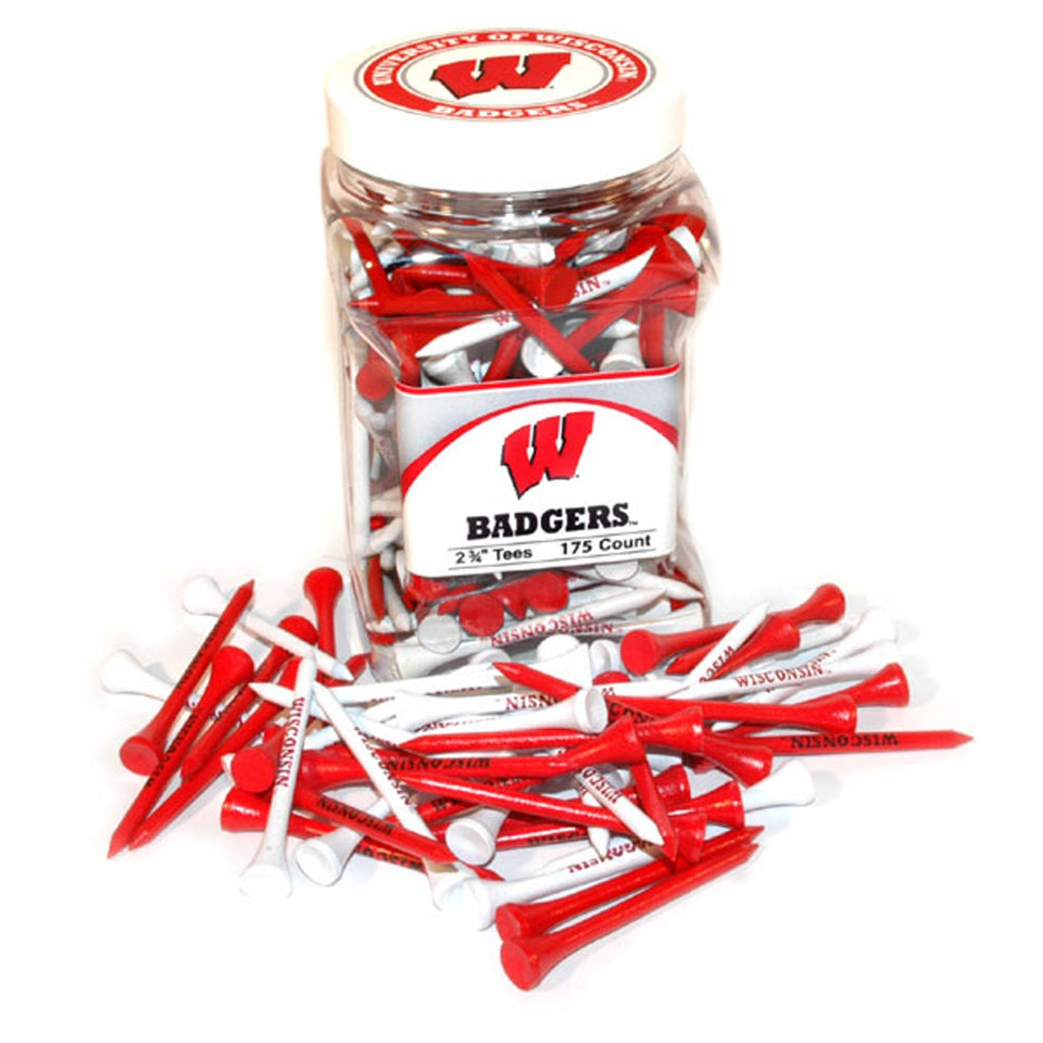 Team Golf NCAA tees jar with team imprint enhances game-day rounds