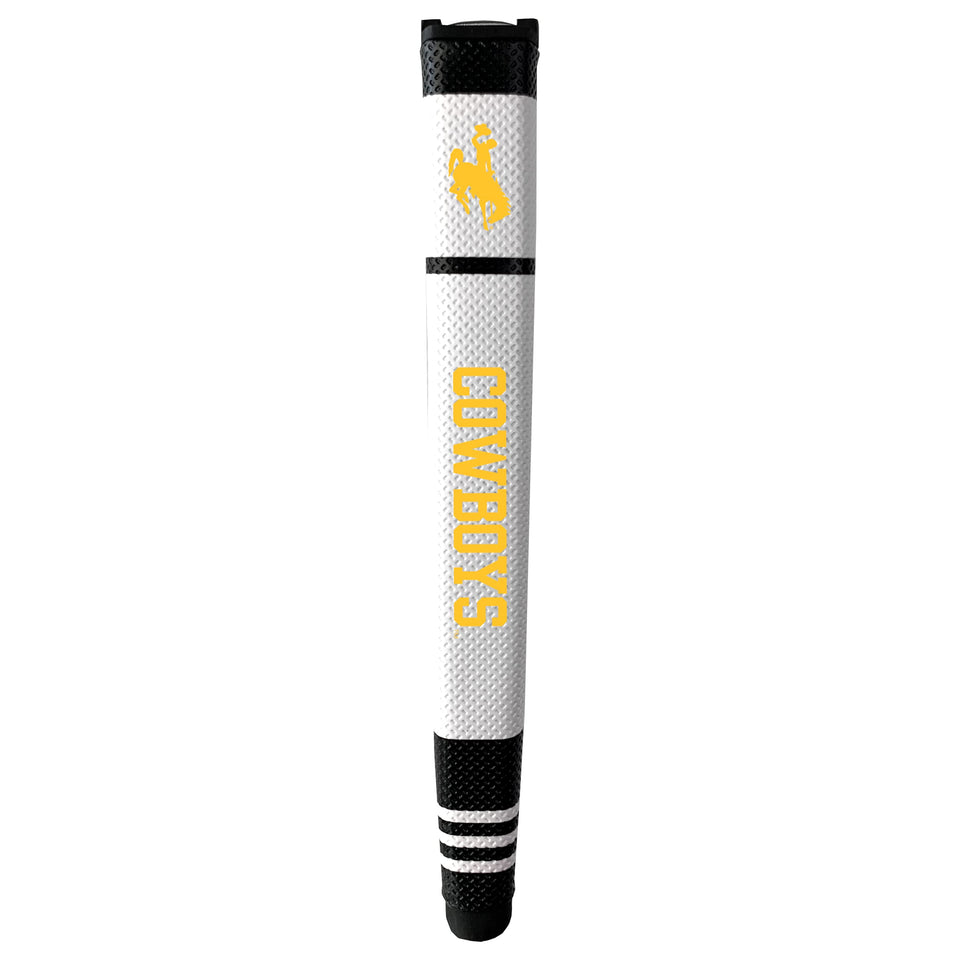 Team Golf NCAA Wyoming putter grip multi colored for improved feel and control