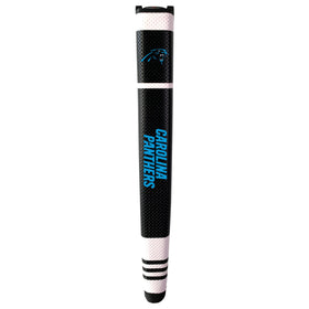 Team Golf NFL Carolina Panthers putter grip with logo boosts team spirit on the green