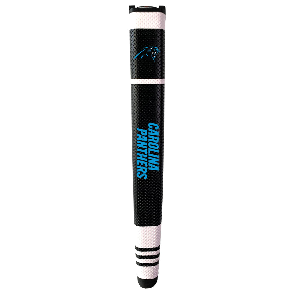 Team Golf NFL Carolina Panthers putter grip with logo boosts team spirit on the green