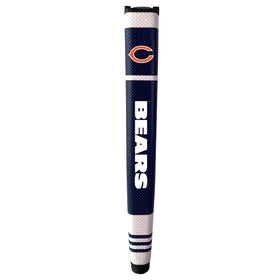 Team Golf Chicago Bears putter grip with gel top marker for easy on-green alignment.