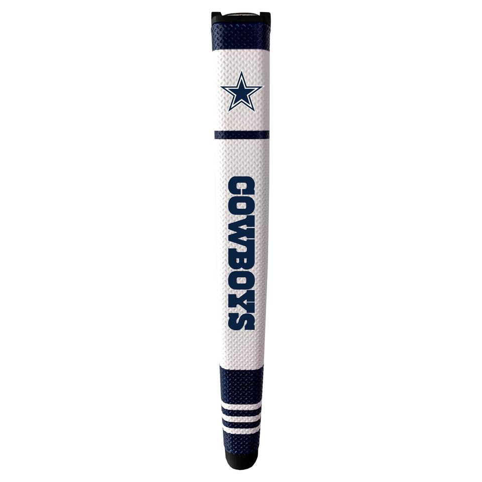 Team Golf NFL Dallas Cowboys putter grip with multicolor design for improved control on greens