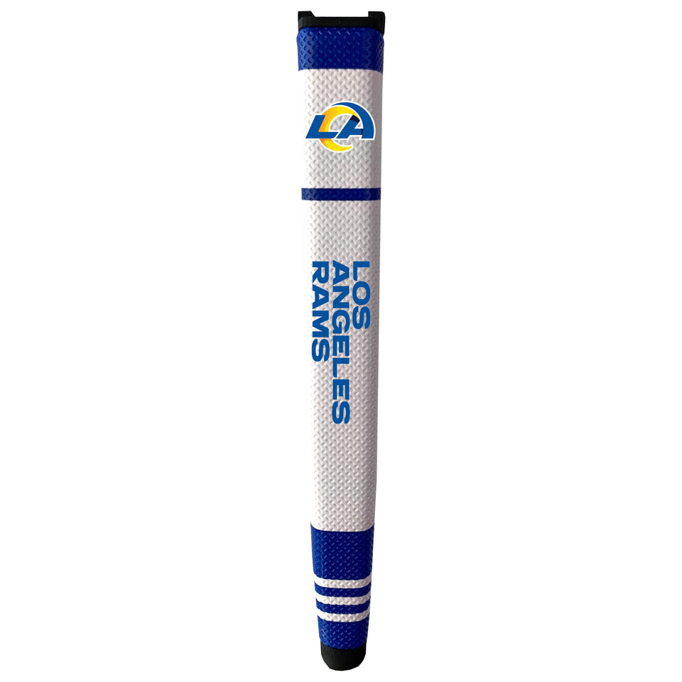 Team Golf Rams putter grip multi-colored offers soft polyurethane feel for better control.