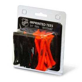 Team Golf Flyers tees imprinted with the team name for easy on-course setup.