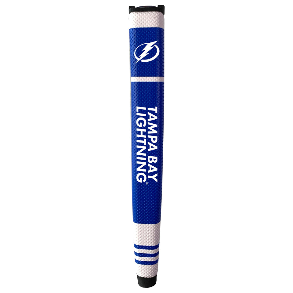 Team Golf NHL Tampa Bay Lightning putter grip with removable gel marker for quick ball marking.