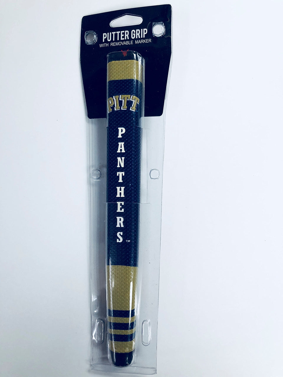 Team Golf Pittsburgh Panthers putter grip with jumbo pistol shape for enhanced control