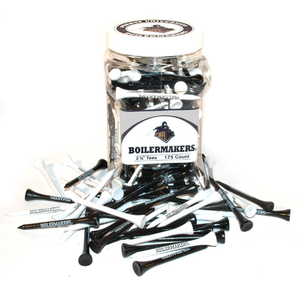 Team Golf Purdue Boilermakers 175-tee jar keeps tees organized on the course