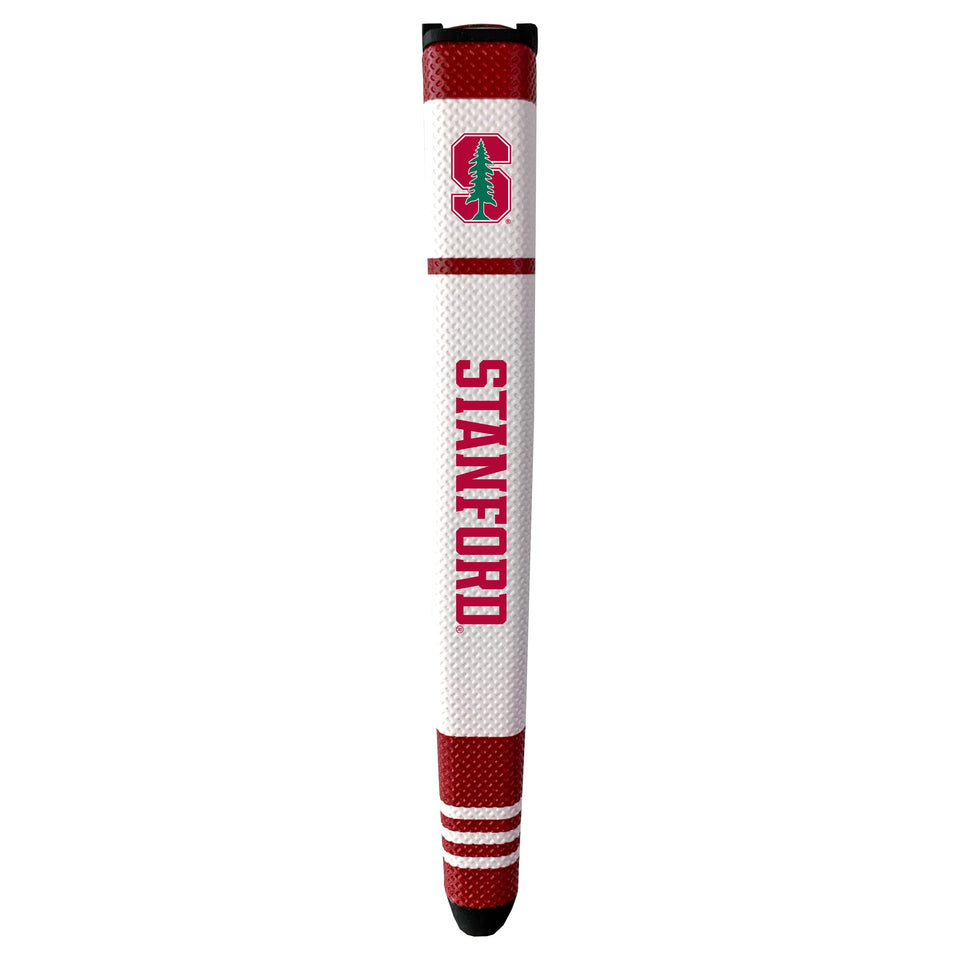 Team Golf putter grip multi-colored with removable ball marker for better alignment.