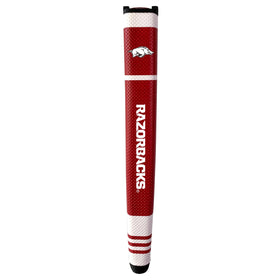 Team Golf Razorbacks putter grip with gel-top marker for secure alignment on greens.