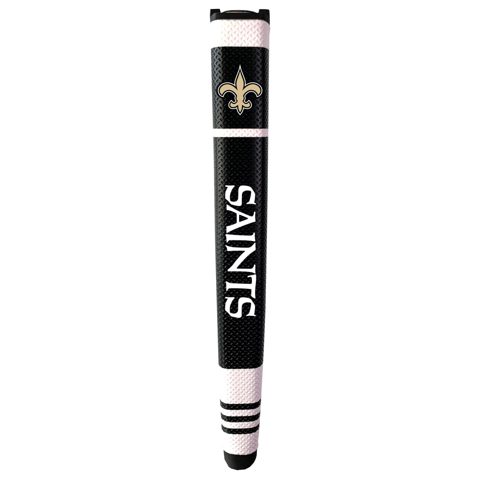 Team Golf Saints putter grip with gel marker for quick alignment