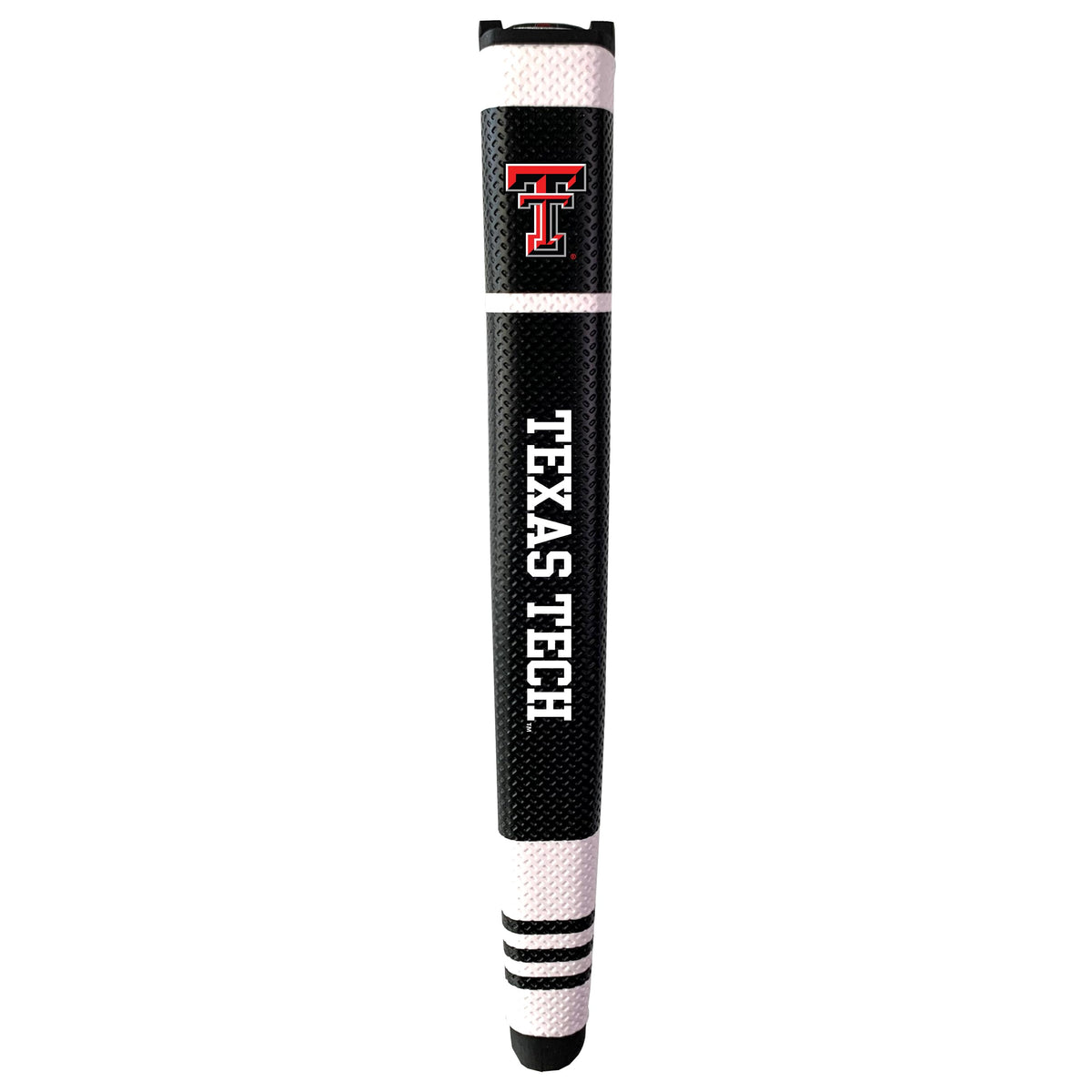 Team Golf Texas Tech Red Raiders putter grip with gel top marker for greens alignment.