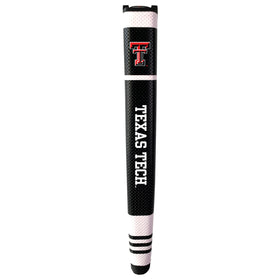 Team Golf Texas Tech Red Raiders putter grip with gel top marker for greens alignment.