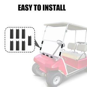 TechInovat windshield on DS model demonstrates quick folding for easy cabin access.