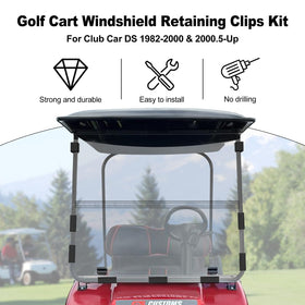TechInovat Club Car bottom bumper clip provides stable grip during travel