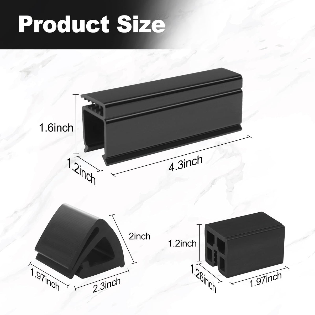 TechInovat Club Car windscreen clip installation step guides DIY mounting
