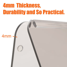 TechInovat tinted polycarbonate windshield showing durability and impact resistance