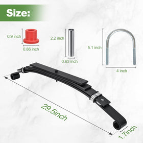 TechInovat installation hardware for Club Car DS provides secure mounting.