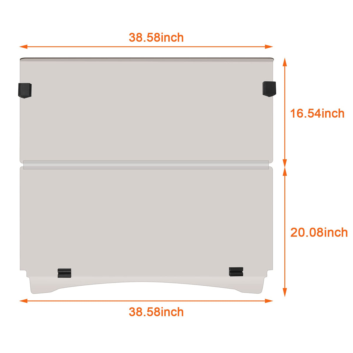 TechInovat UV-blocking tint reduces glare for sunny days on Yamaha G29.