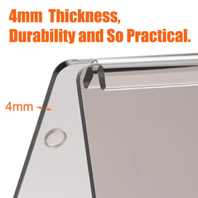 TechInovat easy-install windshield with no drilling for fast setup.