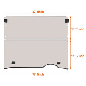 TechInovat windshield installation includes all mounting hardware for quick setup.