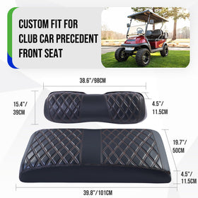 Tecoom easy installation without staples for quick seat cover upgrade.