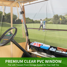 Tecoom carrying bag for quick setup and transport.