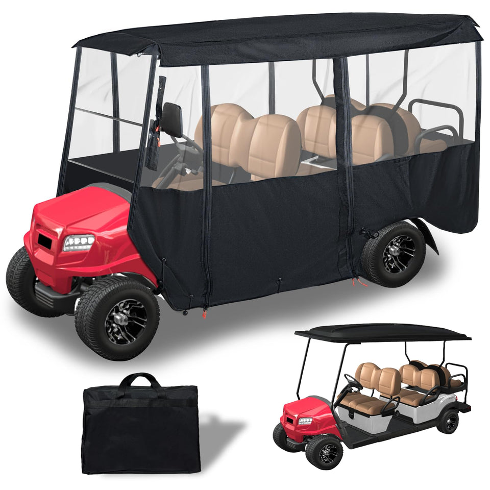 Tecoom enclosure with open front for clear visibility during light rain