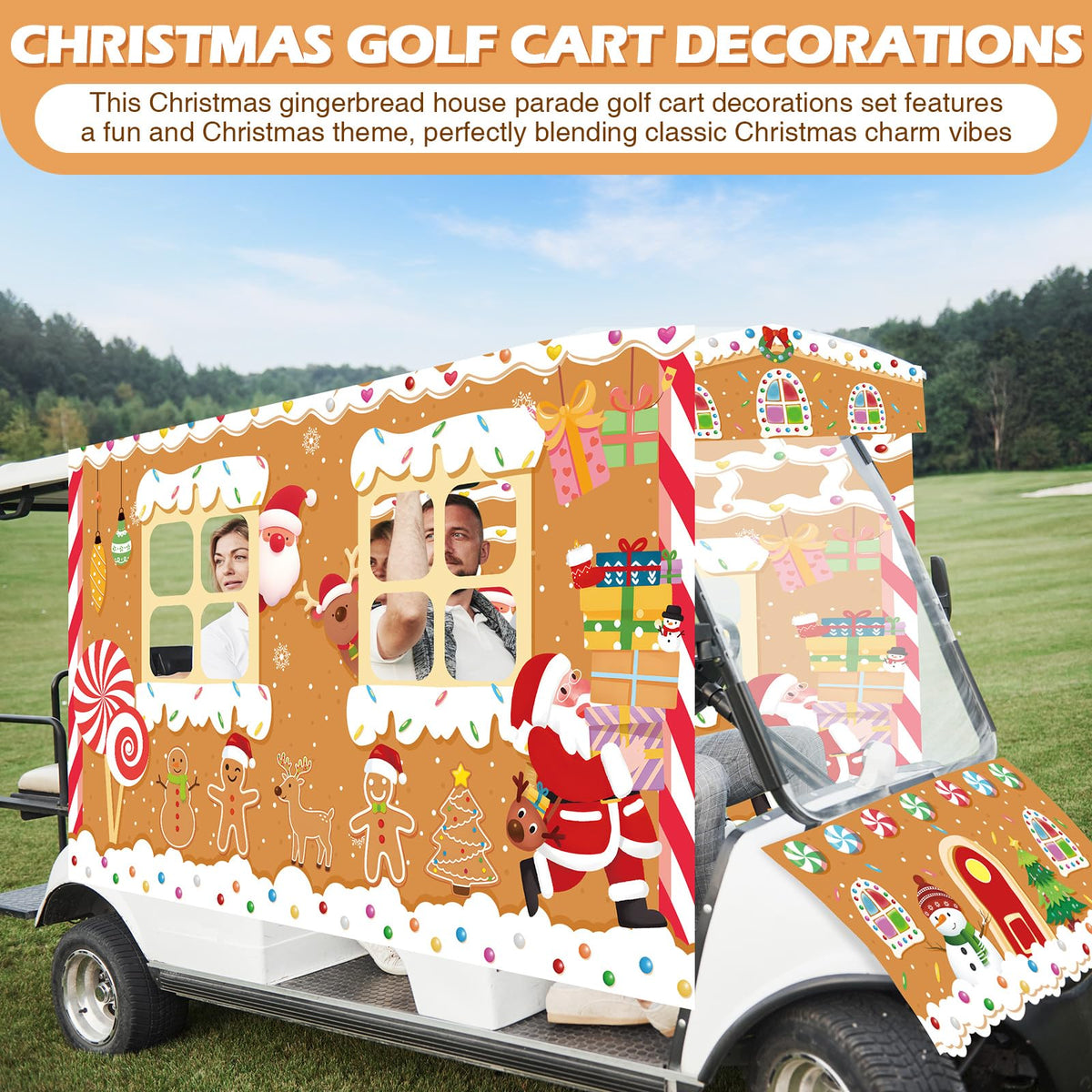 Tegeme gingerbread house ribbon two enables quick, tool-free setup